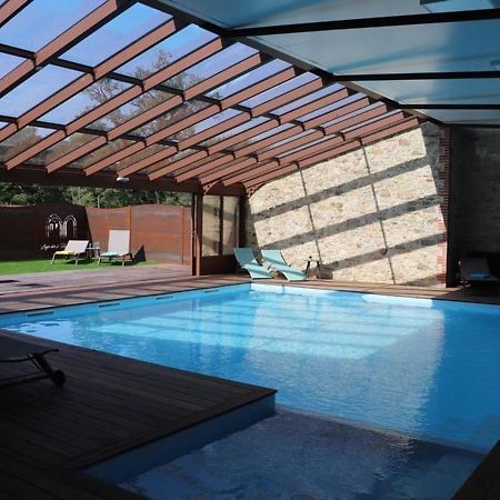 Gite 18Eme Renove Avec Piscine Couverte, Terrasse, Loisirs Et Wifi - 6 Pers. - Fr-1-426-432 Ле-Ерб'є Екстер'єр фото